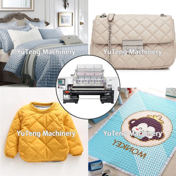 Компьютеризированная высокоскоростная много иголка Шаттл Quilting Machine для сиденья покрытие постельного белья