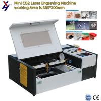 3020 40W 50W CO2 Laser Cutting Machine For Wood Paper Leather Acrylic Engraving Thickness 1----5mm