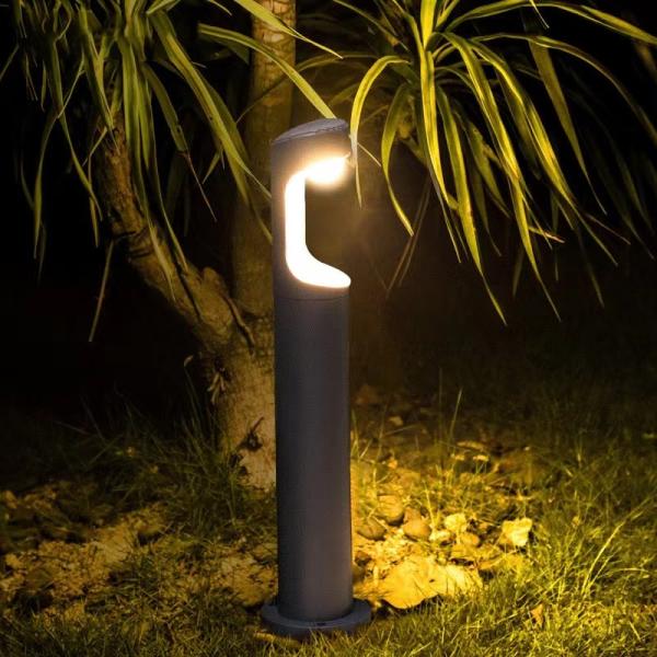 Waterproof LED Lawn Lamp , Aluminum Led Bollard Landscape Lighting IP54