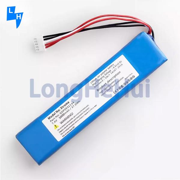 Replacement Li-polymer BT Speaker Battery for JB Xtreme GSP0931134 7.4v 5000mah