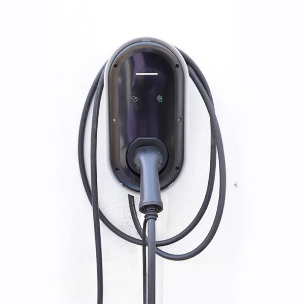 IP65 7KW 32A Mode Level 2 Floor-Mounted Outdoor Charging Pile for Tesla Nissan Leaf