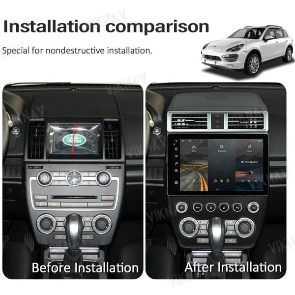 13.1 inch Car radio For 2006-2015 Land Rover Freelander Multimedia Player GPS Navigation 4G Wifi Wireless Carplay