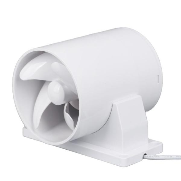 Низкий шум 5 дюймов белый тепличный рост палатки стенной монтаж экстрактор выхлопный вентилятор для пользы