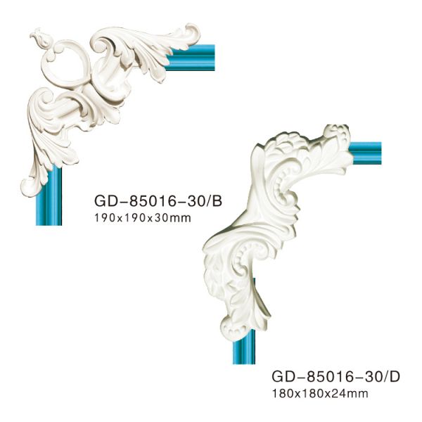 GD-85016-30 Eco-Friendly Polyurethane Foam Panel Anti-Aging Decorating Ceiling Tiles For Living Room