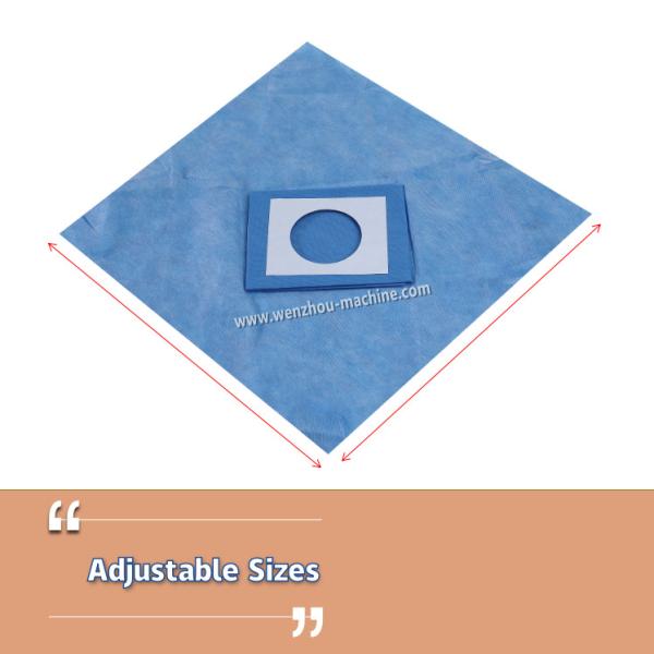 Surgical Elastic Folding Drape SPA Bedsheet Disposable Bed Sheet Cover Machine
