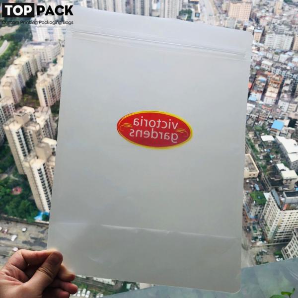 Disposable Food Packaging Pouch Potato Chip Bag Packaging Back Seal