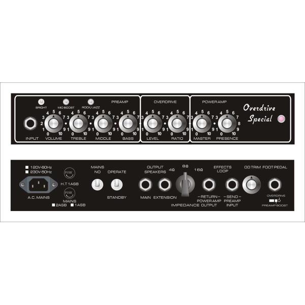 Overdrive Special by Grand, ODS20, 50, 100W, JJ Tubes