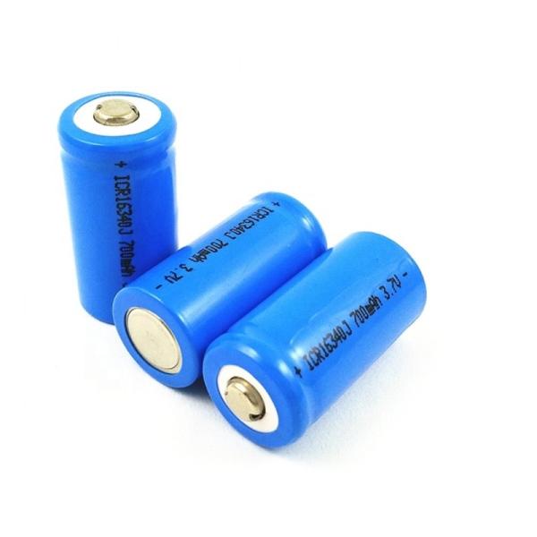 литий-ионный аккумулятор 3.7V 750mAh 16340 CR123A перезаряжаемые