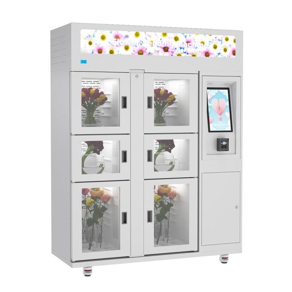 Clasificador automático de flores refrigerado para Europa