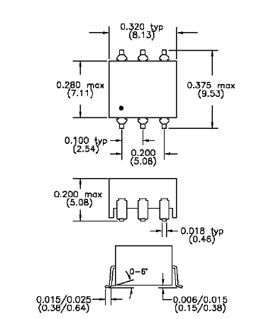 Pin TGM-xxxNS 6, модули изоляции конвертера 2KVrms DC/DC соответствующие на Макс 253 и Макс 845