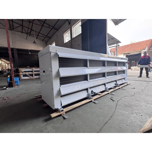 Customized OEM High Efficiency Air Cooler with Fin Tube Evaporator for Cold Room Vegetable Food Beverage Storage 1 Year Warranty