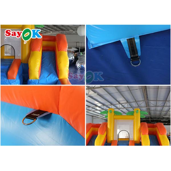 Amusement Park Pvc inflatable slide for kids