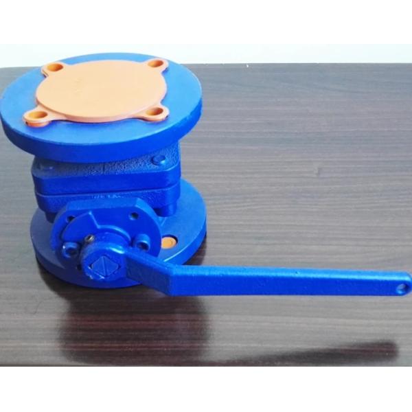 Q41F ANSI flanged cast iron ASTM A126-B ball valve