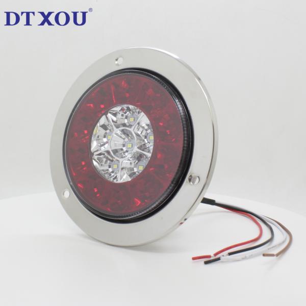 Hot Sale Led Tail Light 12v 24v Round Truck Marker Lights Truck Accessories