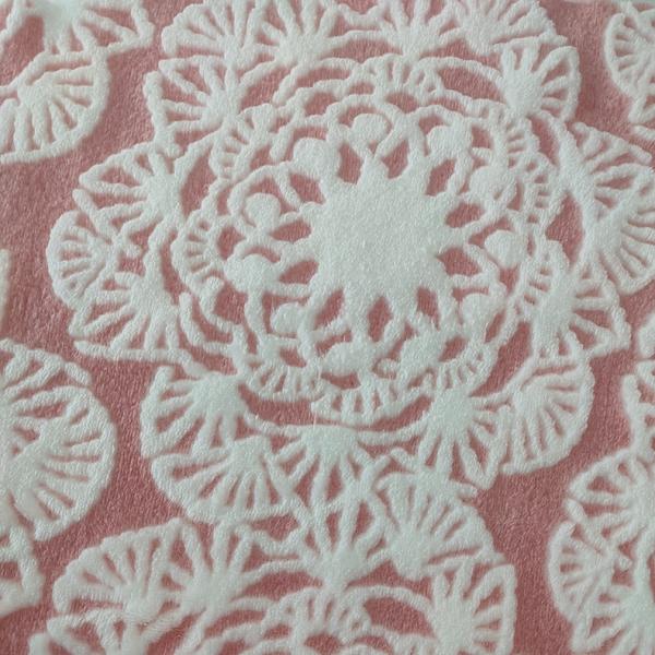 Sleepwear 300GSM полиэстера ткани 150D ватки фланели прогара цветка