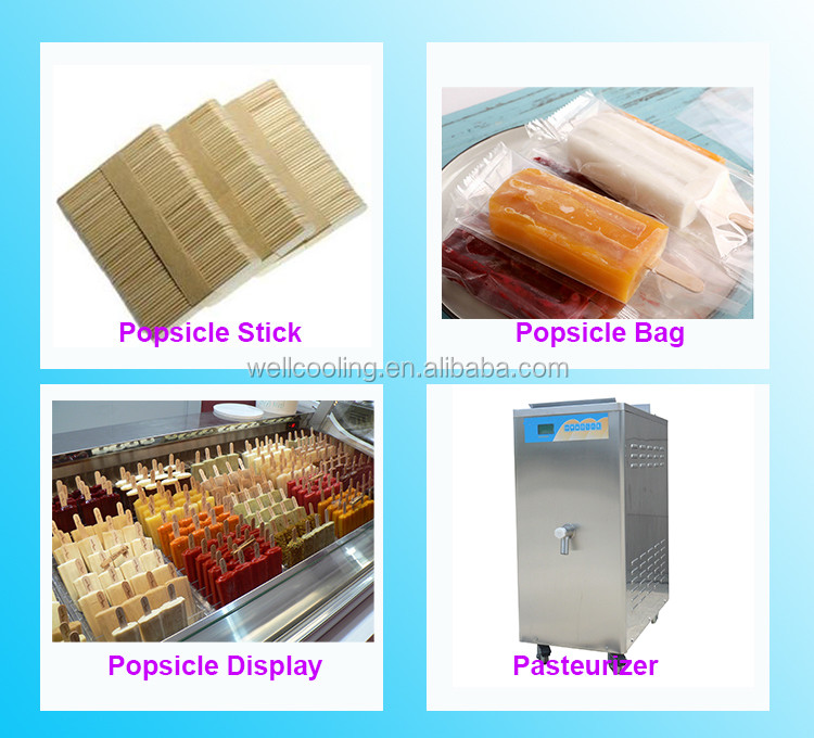 12000pcs/day Commercial Popsicle Machine Stainless Steel Ice Lolly Making Machine