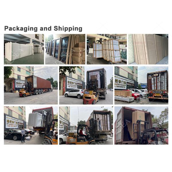 GRANDSEA Modern Pure White Color Warm Cream Style House Main Front High Security Stainless Steel Entry Door