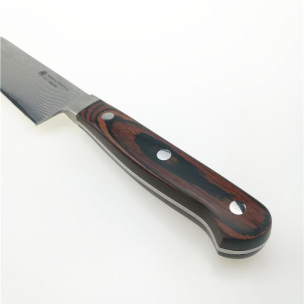 Bens facas de cozinha de um Santoku Damasco de 5 polegadas, facas de cozinha japonesas