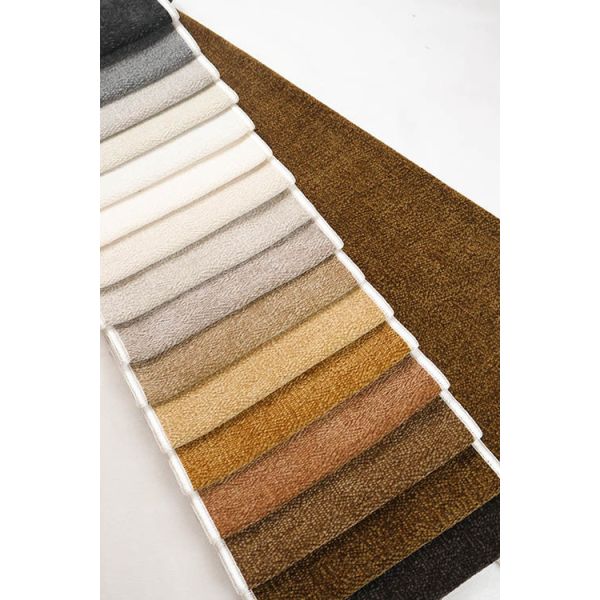 Earth Tone Series Color Woven Jacquard Chenille For Sofa 