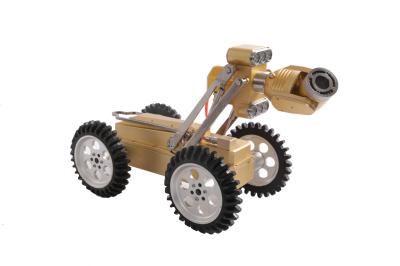 Sistema de inspeção robótico da tubulação da esteira rolante, câmera da inspeção da esteira rolante para a tubulação do diâmetro de 250mm~2000mm