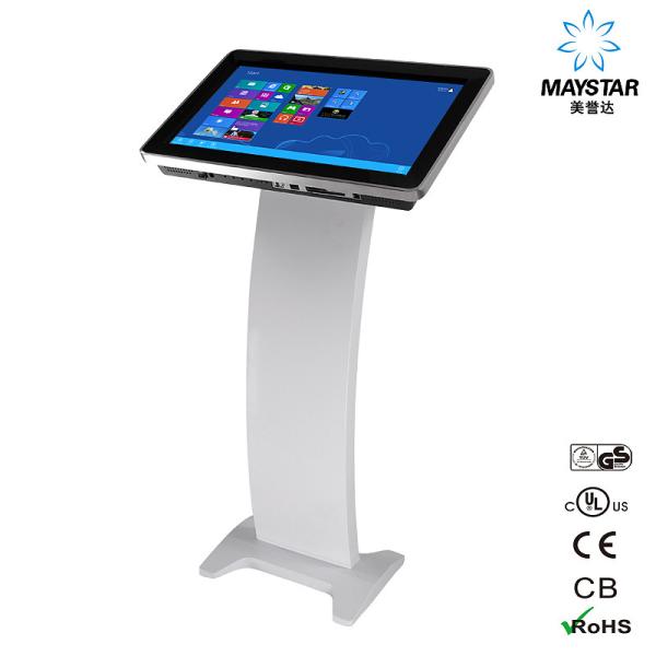 Indoor LCD Touch Screen Monitor Interactive Screens 1080p For Business
