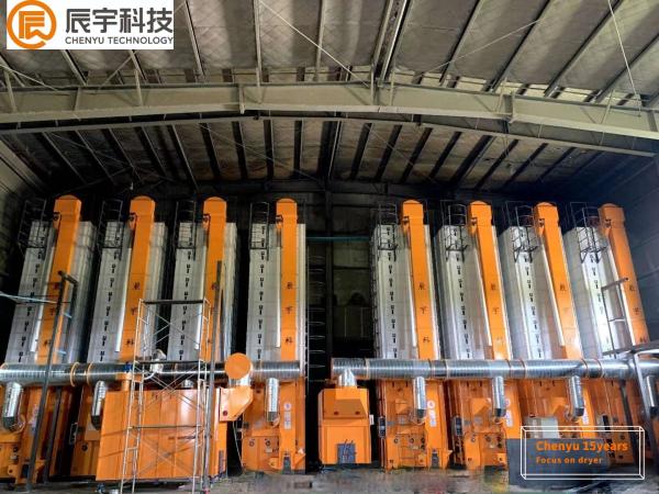 Horizontal Mini Paddy Dryer Machine 12000kg Loading Capacity CE Approved