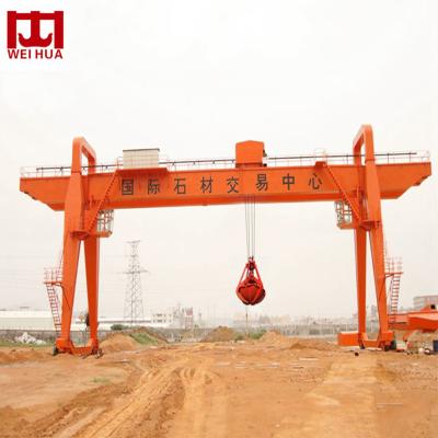 MZ Type A3-A8 Double Girder Goliath Gantry Crane 50 Ton With Hook