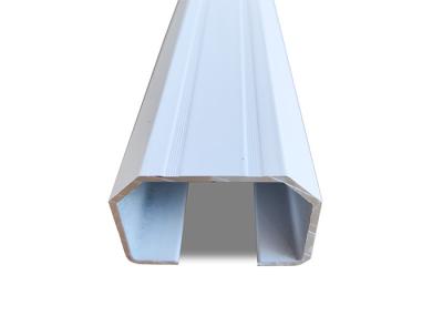 Heavy Duty Aluminum Track Channel For Aluminium Burglar Doors / Fixed Window