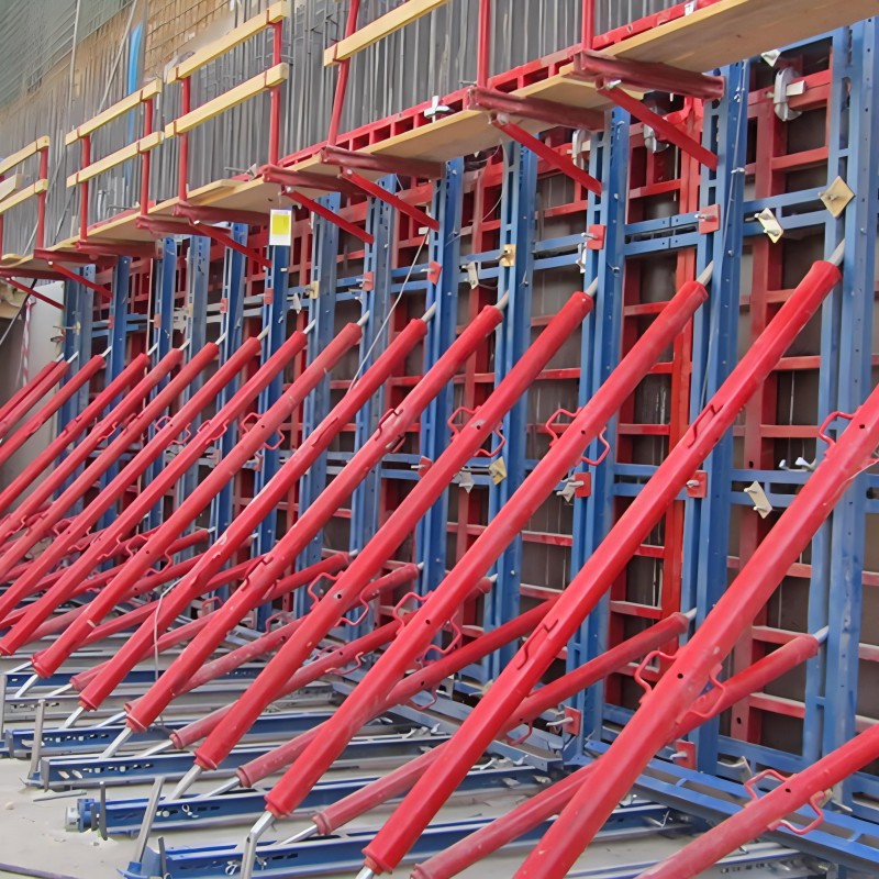Hot Dip Galvanized Custom Steel Frame Formwork For Long Service Life Project