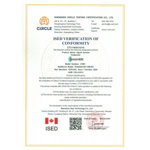 Shenzhen Jiayi Technology Co., Ltd. Certifications