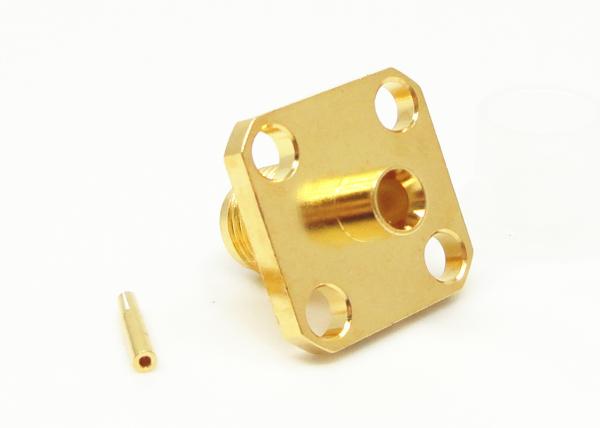 RF Coaxial Cable Connectors Solder Attachment 50Ohm Female SMA Jack Connector for Cable RG405