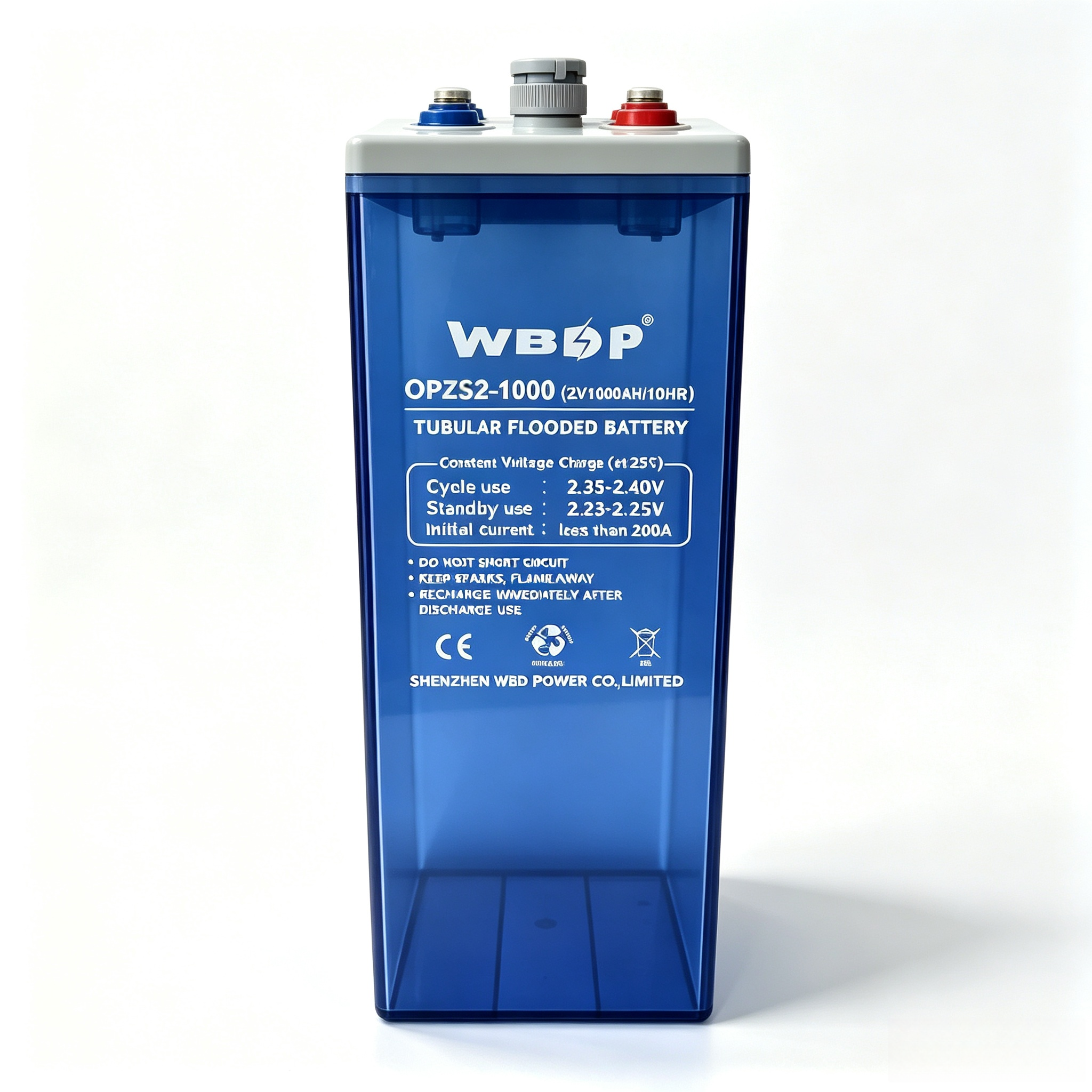 2V 1000Ah OPZS Battery Telecom Backup Power Battery For 5G Base Stations