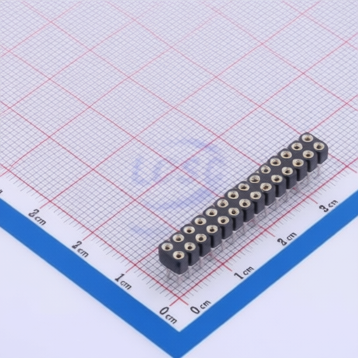 Double Row Round Pin Female Connector Plastic Height 3.0mm HCTL PM254-2-14-3.0-C Electrical Connector