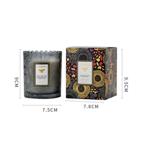 OEM ODM Glass Decorative Candle Holders For Romantic Wedding