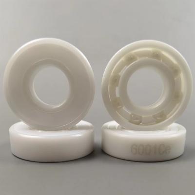 Rolamentos de esferas 6001-2TS 12mm do óxido de zircônio ZrO2