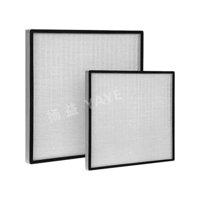 Low Resistance Mini Pleat Hepa Filter For AHU HVAC System High Efficiency