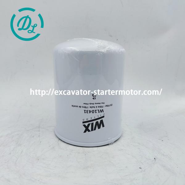 EexcavaStart WIX WL10431 Oil Filter for Excavators OEM Metal Canister