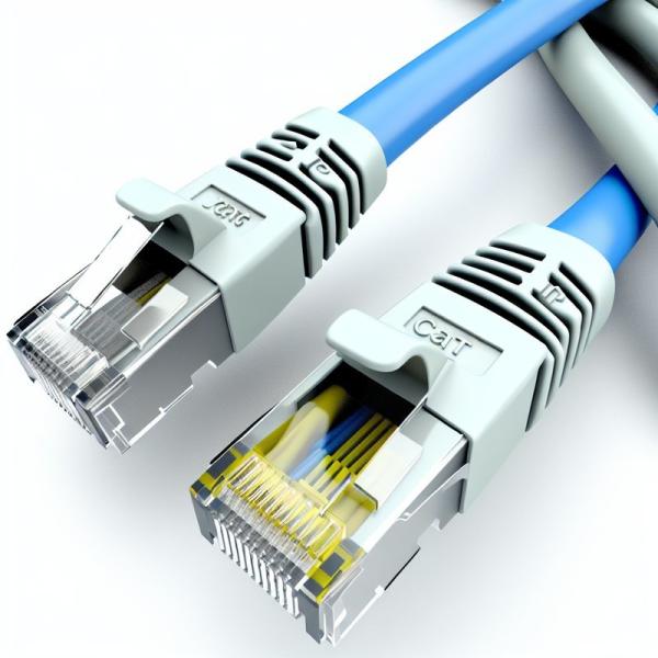 CAT6 Câble Ethernet FTP plat protégé par un écran sans démarrage