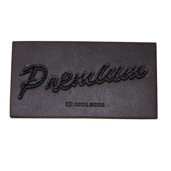 Garment , Suitcase Embossed Leather Patches Sewing Logo For Men