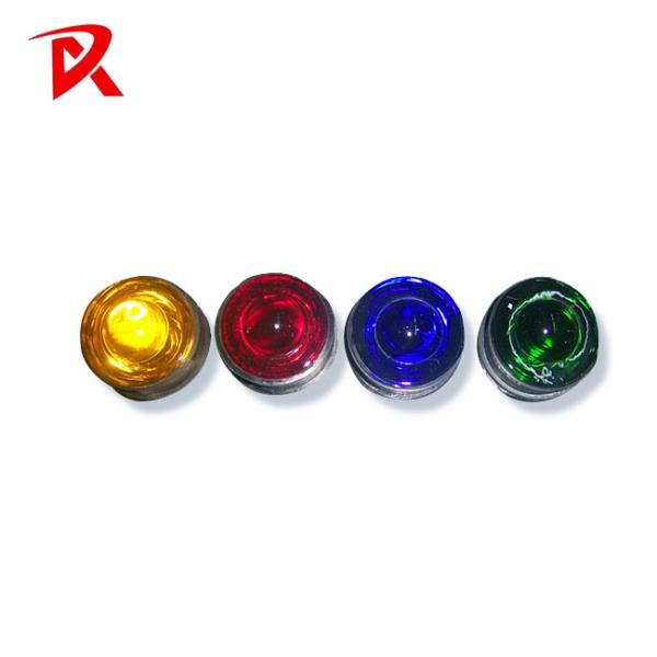 50mm Reflective Road Stud Cat Eye Marker with Durable Rubber Cover for Long Lasting Traffic Safety Applications