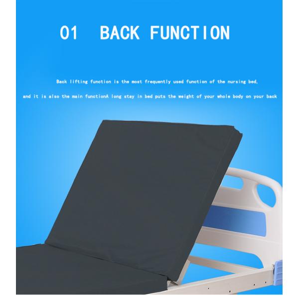 S&J Dental Equipment Manufacturer Wholesale Luxurious ICU Patient Bed Medical Hospital Beds for Sale Metal Parts Material Safe