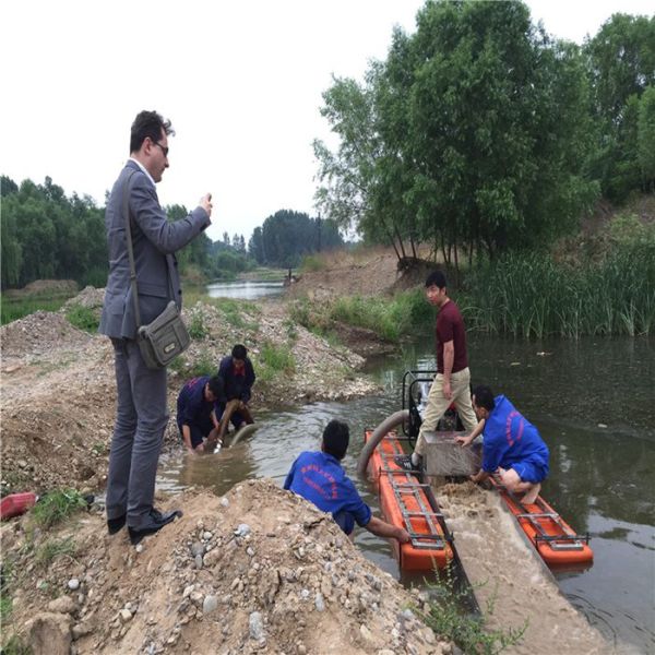 Diesel Powered Mini Dredging Machine 3inch For Gold Mining