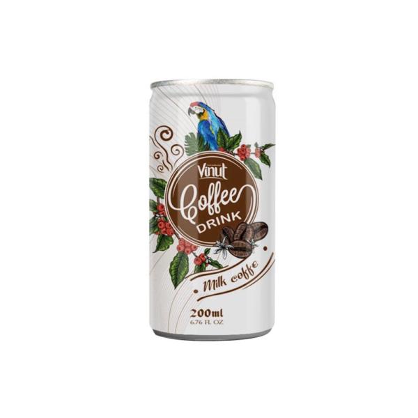 180ml To 500ml Iced Coffee Canning for Caramel Coffee Flavor Sugar Free Coffee Drink Cold