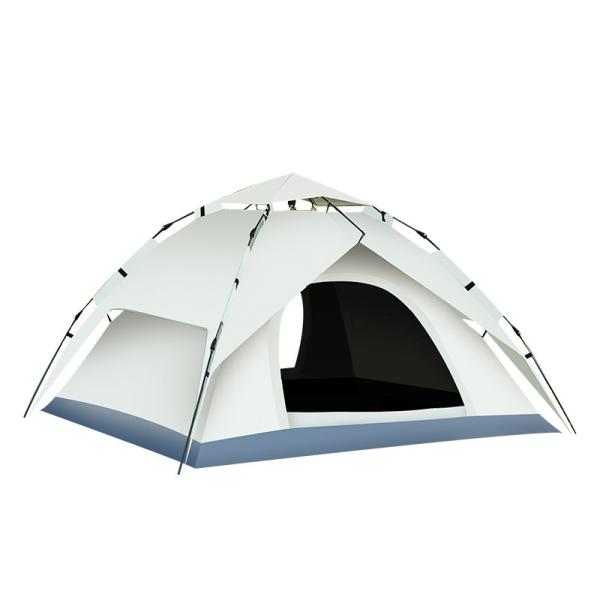 Outside Four Man Tent Automatic Family Camping Tent Double Layer