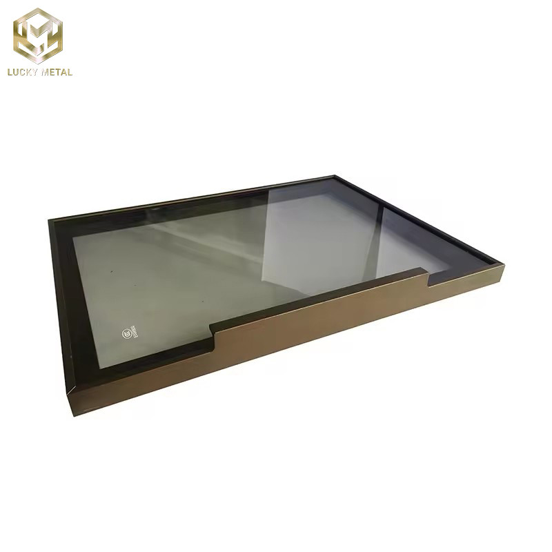 Anodized 6000 Series Aluminium Profile for Customized Length Kitchen Cabinet Door Frame