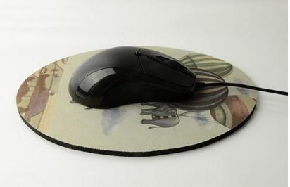 Custom Pvc / Eva / Rubber Personalized Photo Mouse Pads For Advertising, Promotional Gift