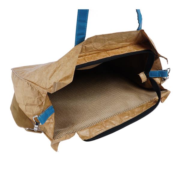 Anti Water Tyvek Shopping Bag For Going Out Customized Logo Modern Style