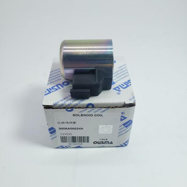 Solenoid Valve Coil 12VDC 300AA00024A For Construction Machinery