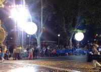L'éclairage de décoration d'événement gonflable réutilisable LED 400W Support personnalisation