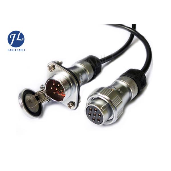 IP68 Waterproof Car Backup Video Camera Cable For 2 Channels Camera Connection